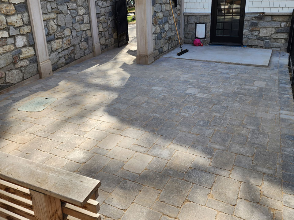 Residential Paving Stone Installation
